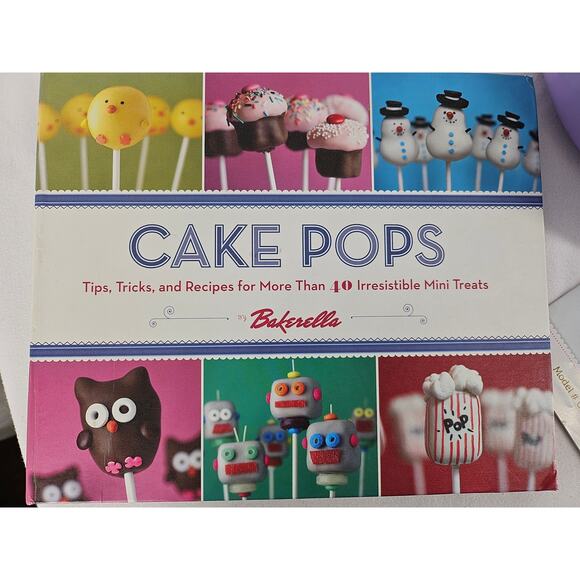 BABYCAKES CAKE POP MAKER SET – PURPLE APPLIANCE + RECIPE BOOK + MANUAL – CP-94LV - Picture 7 of 7